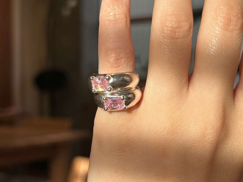 Pink Riot Ring